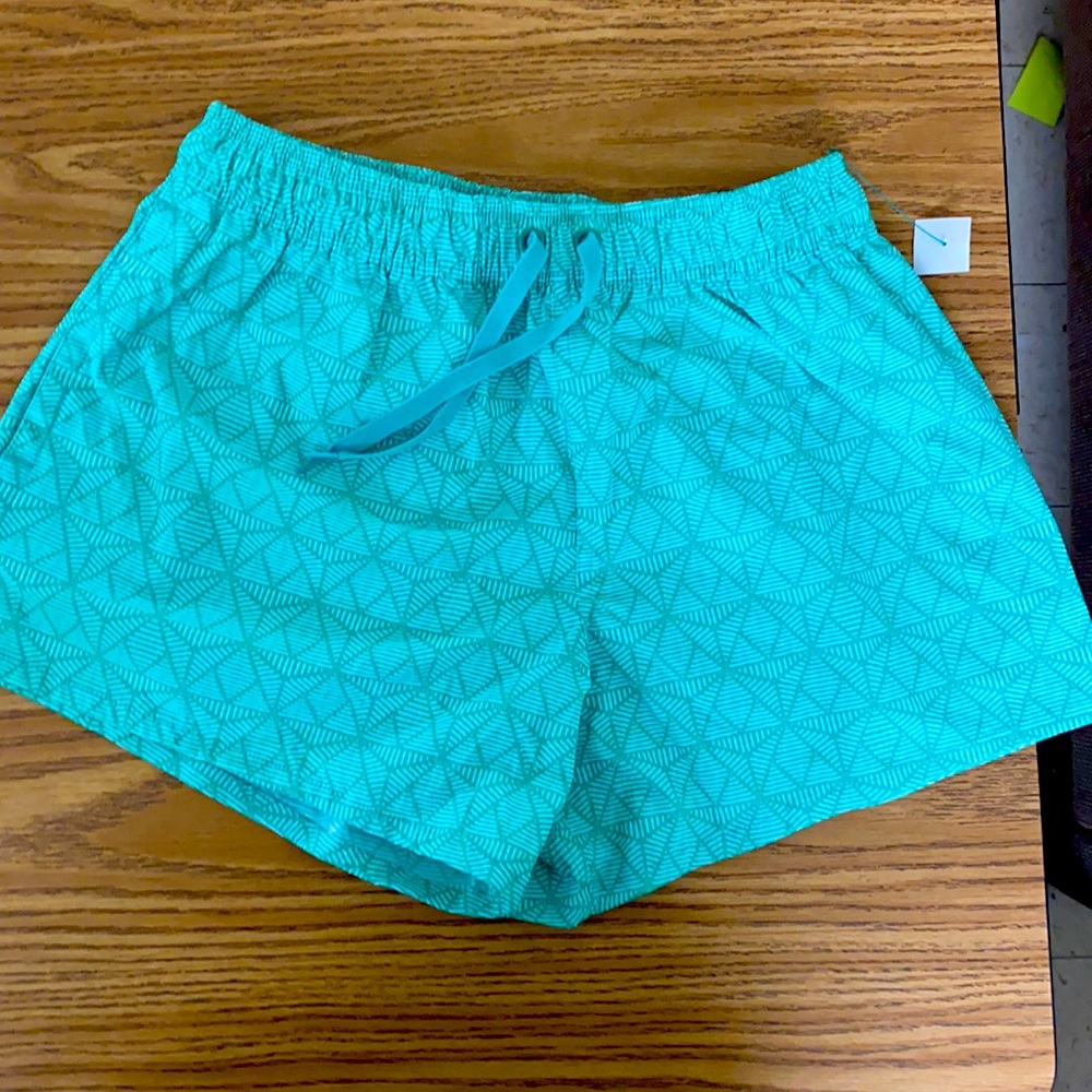 Turquoise Lauren James Athletic Shorts